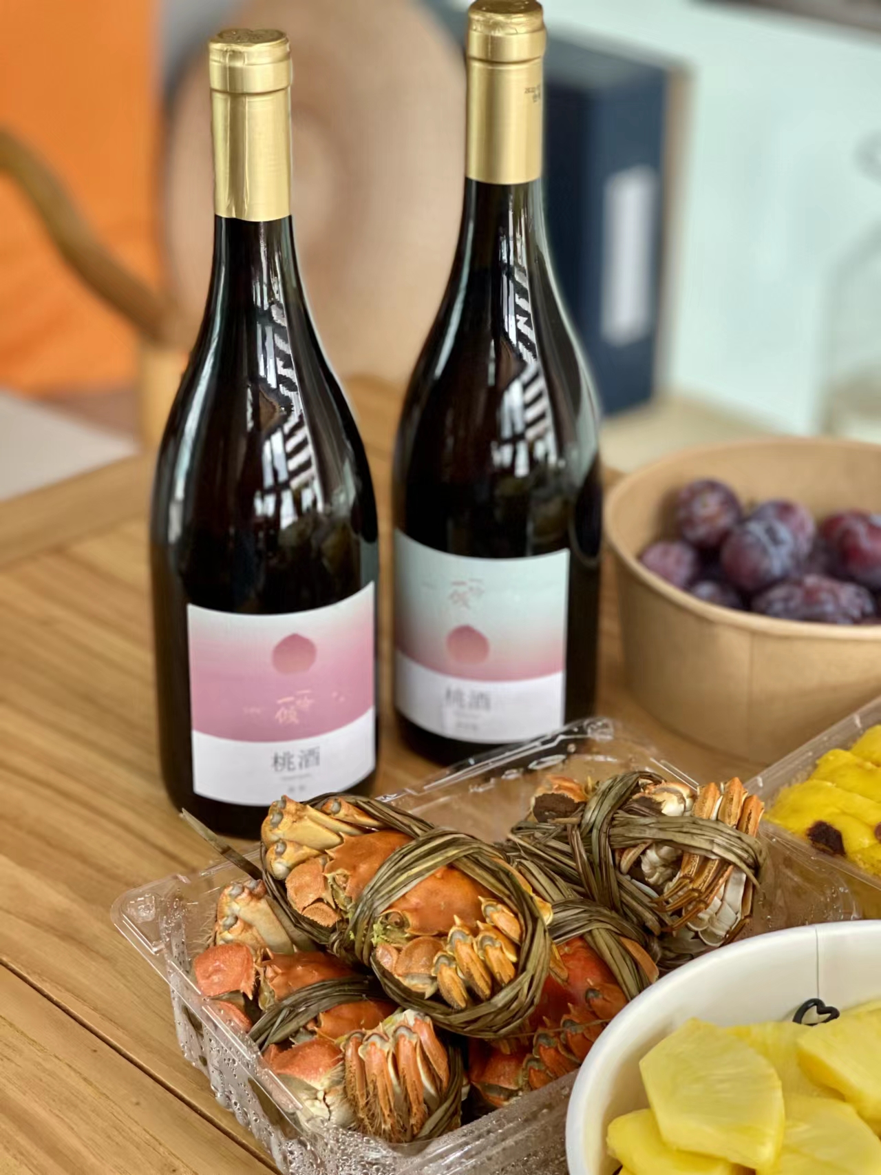 如果丽半干型桃酒